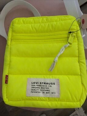 Levi's Neon Yellow Crossbody Bag